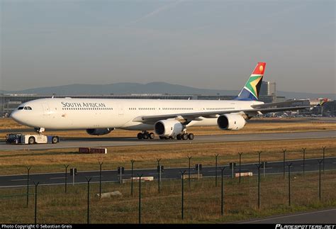 Zs Sna South African Airways Airbus A Photo By Sebastian Greis