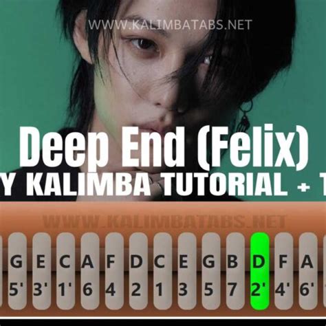 Knee Deep At Atp Lovejoy Kalimba Tabs Letter And Number Notes Tutorial