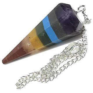 Buy Chakra Crystals Bonded Dowser Pendulum For Reiki And Chakra Healing