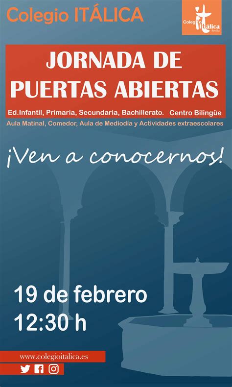 JORNADA DE PUERTAS ABIERTAS Colegio Itálica