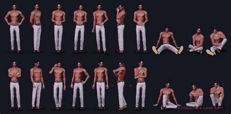 Male Poses 10 Pose Pack And Cas Helgatisha Poses Male Poses Sims 4