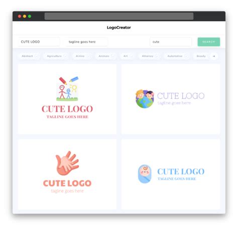 Cute Logo Design: Create Your Own Cute Logos