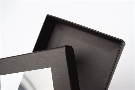 Black Boxes With Window Lids, Matte Boxes for Gifts, Black Paper Boxes ...