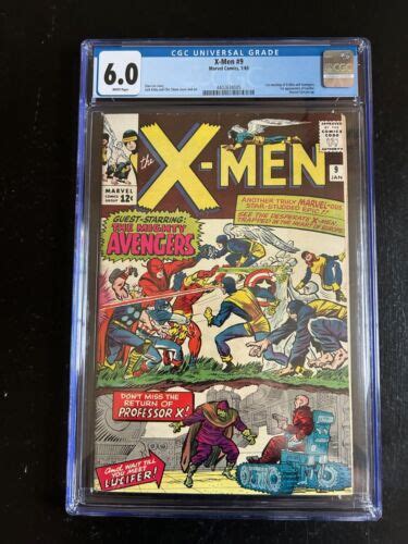 X Men Cgc Magneto White Pages Clean Beautiful St Lucifer