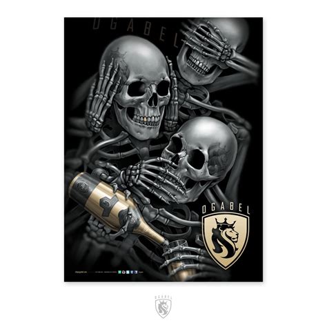 See No 014 Poster Evil Skull Tattoo, Skull Tattoo Design, Skull Tattoos ...