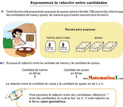 Razones Y Proporciones GeomÉtricas Ejemplos Resueltos Pdf