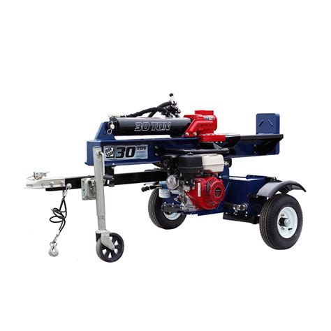 Iron Oak Log Splitter Ton Horizontal Vertical Power Equipment