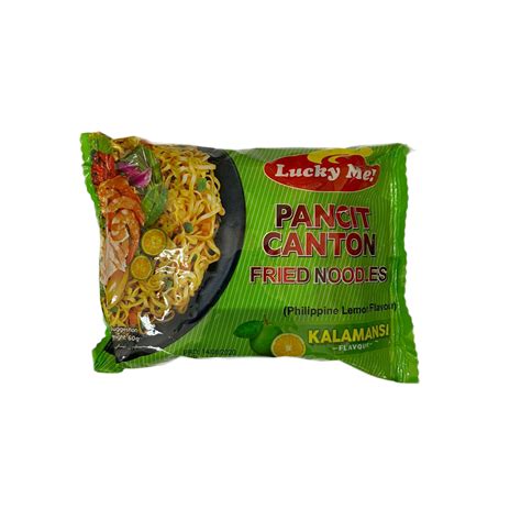 Lucky Me Instant Pancit Canton Calamansi Flavour 60g