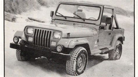 White Jeep Wrangler Yj