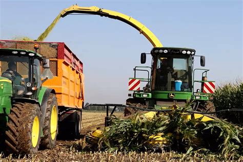 Mais Hakselen En Inkuilen Melkveebedrijf Voshart Doet Het Zelf Boerderij