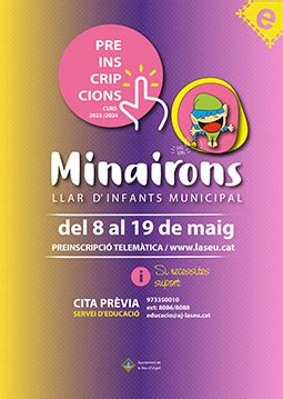 Del Al De Maig Per Ode De Preinscipcions De La Llar Dinfants