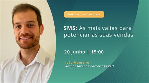 SMS As mais valias para potenciar as suas vendas Webinar João