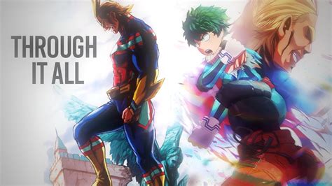 Boku No Hero Academia AMV Through It All YouTube