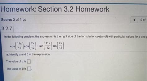 Solved Homework Section Homework Score Of Pt Of Chegg