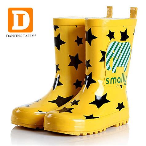 Fashion Kids Rainboots New 2017 Girls Boots Children Shoes Cartoon Cat