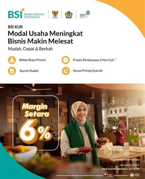 Ajukan Kur Bsi 2024 Plafon Hingga Rp100 Juta Dengan Syarat Yang Mudah