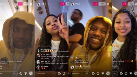 Lil Durk Ig Live Ft India Royale 101821 Youtube