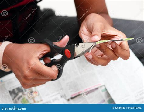 Newspaper Cutting Alphabet Stock Image 1624549