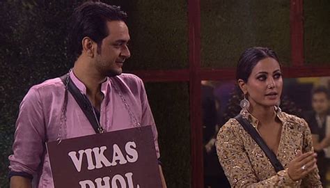 Bigg Boss 11 Hina Khan Talks To Vikas Gupta About Her Plans After The