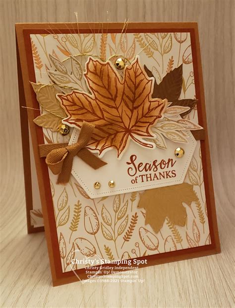 Stampin Up Gather Together Bundle Gilded Autumn Specialty Dsp