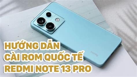 H Ng D N C Ch C I Rom Cho Xiaomi Redmi Note Pro Qu C T Global