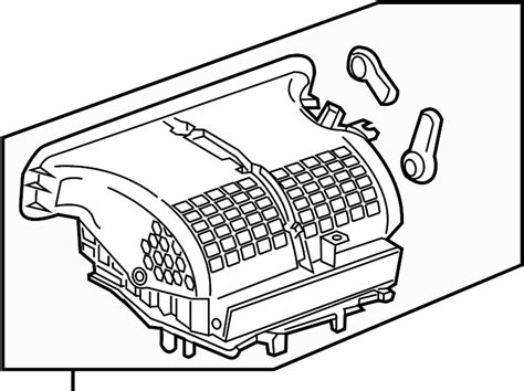 Cadillac Xt4 Hvac Air Inlet Housing Inlet Case 2 5 84486329 Gm Parts Bin Clinton Twp Mi