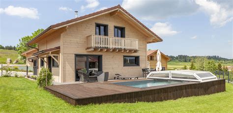 Maisons Chalets Ossature Bois Cl En Main Doubs Finn Est