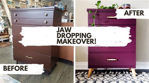 Drastic Mcm Dresser Makeover Using Fusion Mineral Paint Youtube