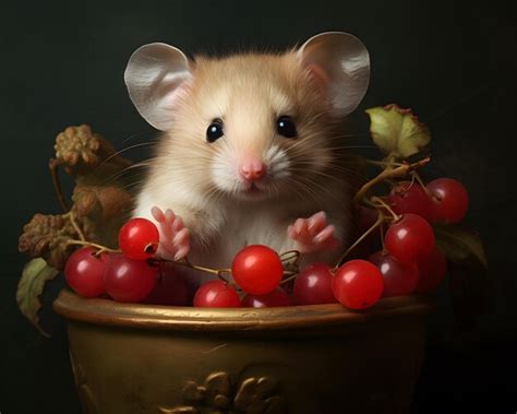 Premium AI Image | dormouse Cute Mammal Hibernation