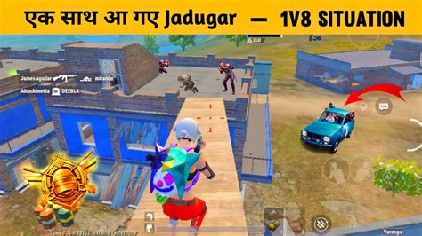 Jadugar Squad Intrest Fight 1v8 Clutches Pubg Mobile Lite New Gameplay🔥‎louwangaminggujjarxyt