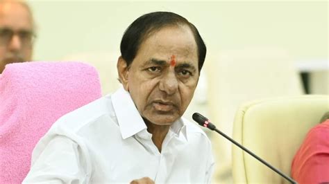 Kcr Slams Congress Government Over Modification In ‘telangana Thalli