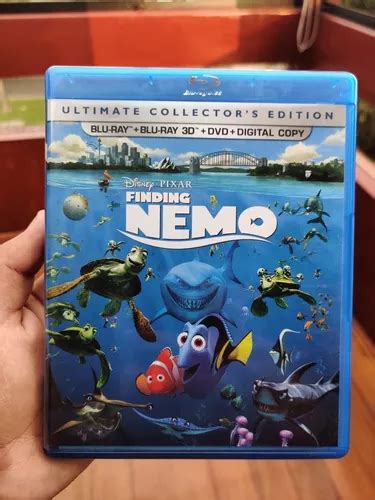 Buscando A Nemo Blu Ray 3d 2d 5 Discos Cuotas Sin Interés