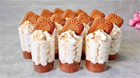 Lotus Biscoff Dessert Shots No Eggs No Gelatine Easy And Yummy No