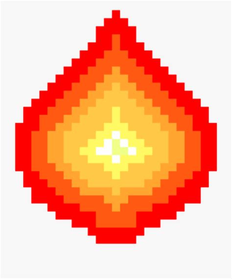 Fireball Pixel Art