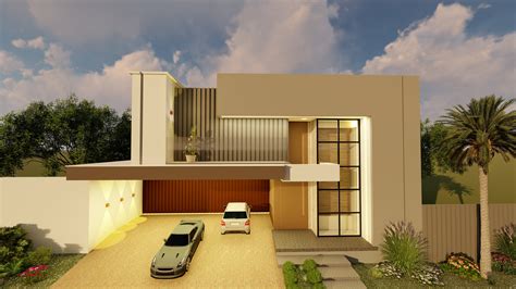 Villa Exterior Design on Behance