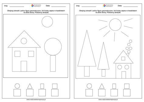 Geometria Karty Pracy Do Druku Drukatekpl