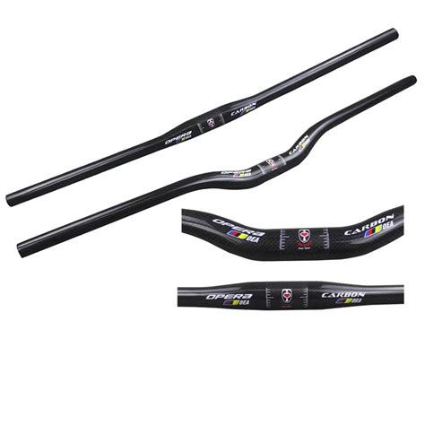 brand OPERA carbon fiber bicycle handlebar glossy mountain bike carbon handlebar 640mm 720mm mtb ...