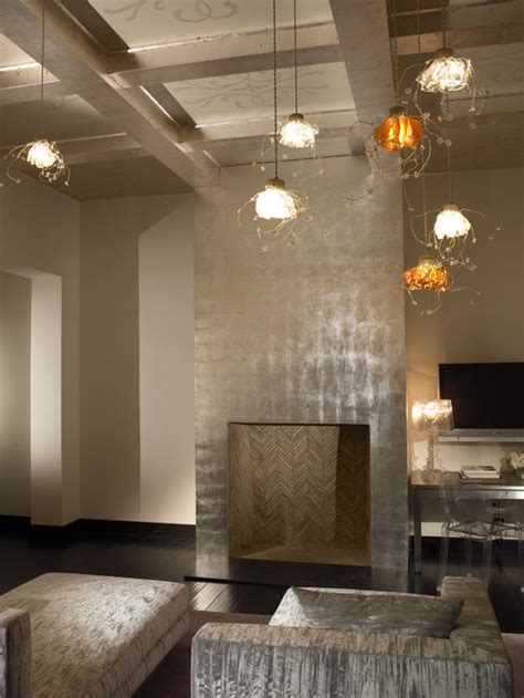 Silver Leaf Ceilings That Inspire Decadence Photos