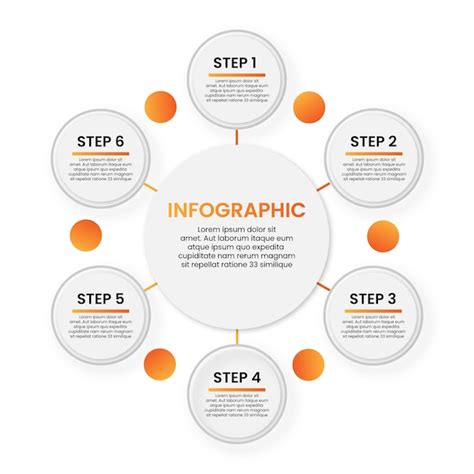 프로세스 단계 또는 옵션이 있는 벡터 인포그래픽 디자인 템플릿 프리미엄 벡터