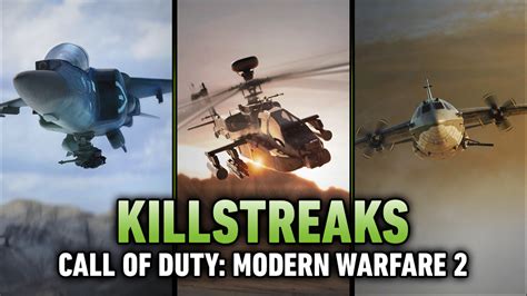 Slideshow All Killstreaks In Call Of Duty Modern Warfare 2