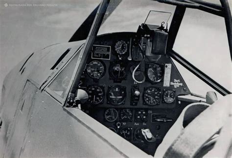 Photo of the Bf-109E cockpit (792x540) : r/WWIIplanes