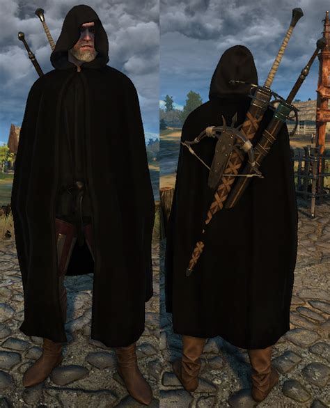 Geralt Cloak At The Witcher 3 Nexus Mods And Community