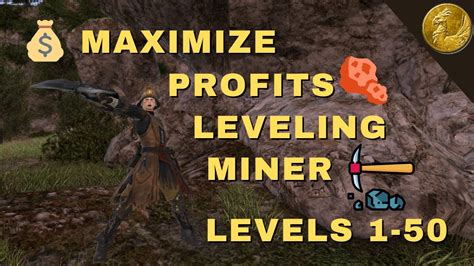 WHAT SHOULD YOU BE MINING IN FFXIV 1-50 - Mining Leveling Guide Level 1-50 - YouTube