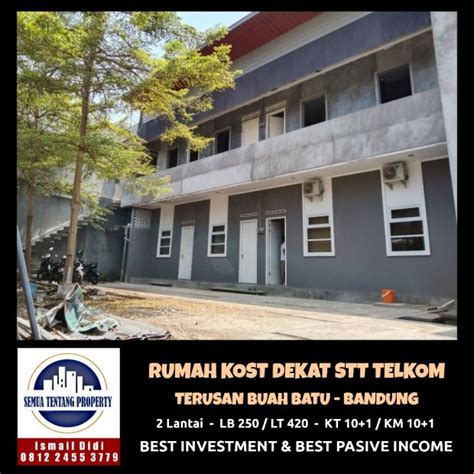 Rumah Kost Siap Pakai Di Dekat Stt Telkom Tol Buah Batu Transmart Bubat