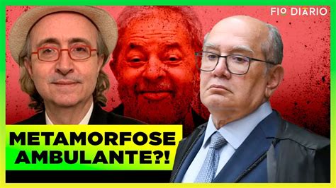 REINALDO AZEVEDO E GILMAR MENDES MUDAM DE OPINIÃO EM GOVERNO LULA YouTube