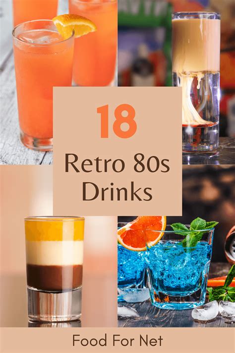 These Retro Drinks Would Be Perfect For An 80s Party Or Even For Just