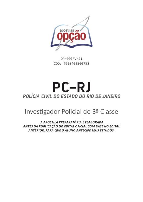 PDF PC RJ 2021 2 2 pc rj polÍcia civil do estado do rio de