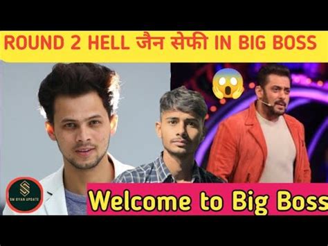 Round Hell Zayn Sefi In Big Boss Zayn Saifi Wild Entry Bigg Boss