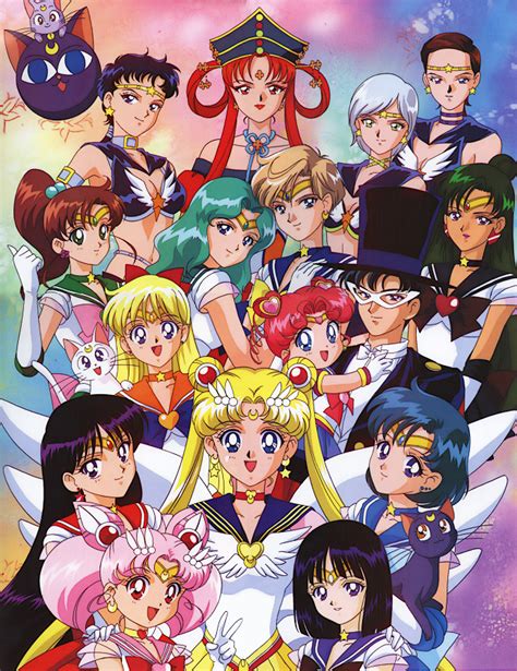 Sailor Moon Sailor Stars Anime Sailor Moon Stars Sailor Moon