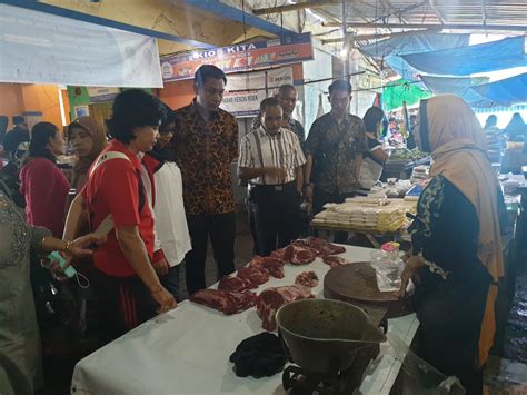 Tepis Isu Penutupan Pasar Tradisional Karena Corona Tim Satgas Pangan